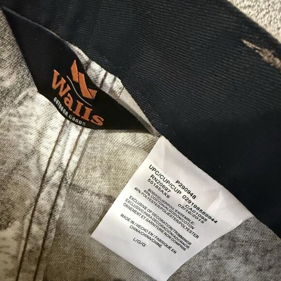 NWT Walls Camouflage Pants Mens L Camo Realtree Hunting Adjustable Leg Outdoor - Picture 11 of 12